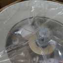 20'' Boho Gold Rattan Fandelier Ceiling Fans with Lights and Remote Control, Large