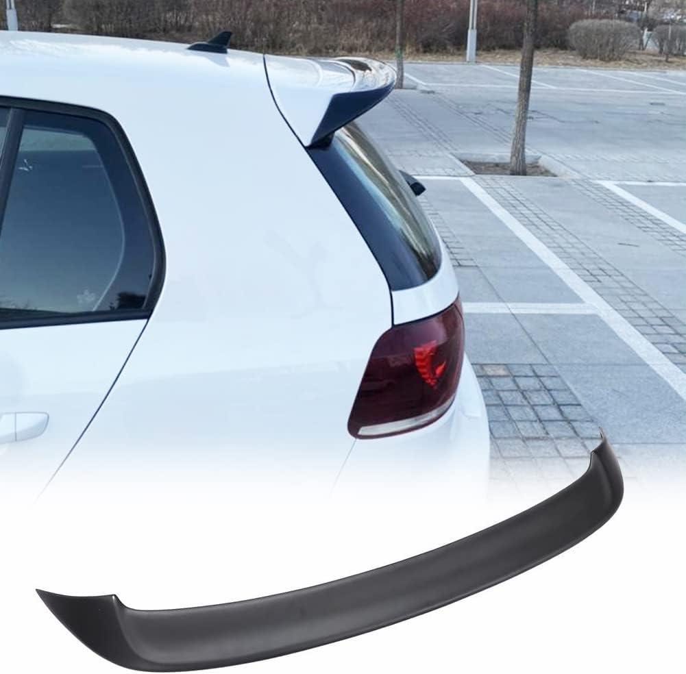 Rear Roof Spoiler for Volkswagen VW Golf 6 GTI & R Hatchback 2010-2013 Matt Black FRP Rear Trunk Roof Lip Spoiler Tail Wing Factory Outlet