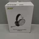 Acer 2.4GHz Wireless Gaming Headsets for PS5, PS4, PC, Switch, Tri-Mode Gaming Headphones with Noise Canceling Mic, Stereo Sound, 40+Hr Battery, 50mm Drivers - White