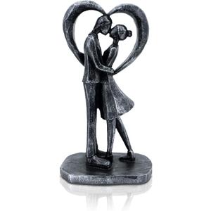 Anniversary Wedding Gifts, Love Ornament for Couple, Romantic Couple Sculptures, Abstract Resin Statues for Home Decor, Valentines Statues Decor for Desk Office, Valentines Gifts for Women Wife