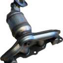 K&E EXHAUST 641461PC-C Direct Fit Replacement Catalytic Converter Fits: 2009-2015 Hyundai Sonata 2.4L | 2010-2013 Kia Forte/ForteKoup 2.0L 2.4L | 2009-2015 Kia Optima 2.4L | 2009-2010 Kia Rondo 2.4L