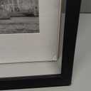 upsimples 16x24 Picture Frame, Display Pictures 14x20 with Mat or 16 x 24 Without, Wall Hanging Poster Frames, Black, 1 Pack