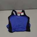 baleaf Women's Conservative Athletic Racerback Splice One Piece Training Swimsuit Swimwear Bathing Suit Navy Blue/ Black 32/ X-Small