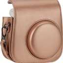 ANTER Protective Case Compatible with Instax Mini 11/9/8 Instant Film Camera, Gold