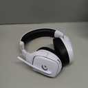 Gvyugke 2.4GHz Wireless Gaming Headsets for PS5, PS4, PC, Switch - Bluetooth 5.3 Gaming Headphones with Noise Canceling Mic, 7.1 Surround Sound, 70H Battery, Blue Lighting - White