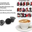 Nespresso Capsules Refillable - Reusable Coffee Pods For Nespresso Cups - OriginalLine Compatible - Pack of 6