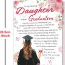 5 x Daughter Graduation Card, High School College Graduation Cards for Daughter, Congrats Grad Gift Card for Daughters, 85.3 inches