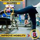 2 x Ankle Straps for Cable Machines (Pair)  Adjustable Padded Ankle Cuffs for Glute & Leg Workouts  Kickbacks, Leg Extensions, Hip Abductors & Lower Body Exercises (Pink)