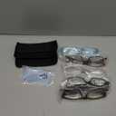 NORPERWIS Reading Glasses 5 Pairs Quality Readers Spring Hinge Glasses for Reading for Men and Women (5 Pack Mix Color -3, 4.50)