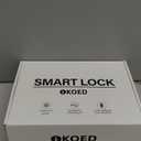 Fingerprint Door Lock with Smart APP,Fingerprint Door Knob,Biometric Door Knob Keyless Entry Door Lock with Tuya for Home/Bedroom/Office/Apartment/Airbnb Black