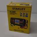 STANLEY BC15BS Fully Automatic 15 Amp 12V Bench Battery Charger/Maintainer with 40A Engine Start, Alternator Check, Cable Clamps (Red)