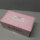 MESCOMB 5 in 1 Hot Air Styler Wrap, High-Speed Hair Dryer, Volumizing Brush with Auto Curlers, Fast Drying & Frizz-Free Styling, Straightening, No Heat Damage, Includes Travel Bag (Pink)