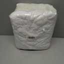 Bathroom Rugs Microfiber Plush Bath Mat Machine Washable, Slip Resistance Rubber and Absorbency Bath Rugs for Bathroom Floor, Door and Sink, Rectangular Floor Mat,White,32"x 20"