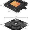 ERGOSEAT Quick Disconnect Seat Mount V2,16cmSwivel
