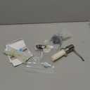 Sink Soap Dispenser for Kitchen Sink, Countertop Built in Sink Soap Dispenser with 47Extension Tube kit, No Need to Fill The Little Bottle Again (Brushed Nickel)