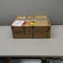 Furologee White Tall Bookshelf, Narrow Bookcase with 6 Shelves, Modern Freestanding Shelf Units, Metal and Wood Display Storage Corner Rack Organizer for Living Room, Home Office, Hallway, Bathroom (6 Tier - 15.3"W)