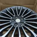18inch Single 18x8 Machined Charcoal Wheel Rims Fit for Ford Fusion 2017 2018 OEM Design Replacement Rim