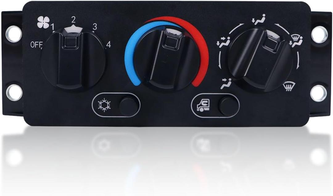 HVAC Heater Control Panel A/C Climate Control Module Air Conditioning Compatible with Mack Chu612 Chu613 Chu614 2008-2018 Cxu612 Cxu613 Cxu614 1999-2018 25110700 70826280