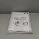 BGment White Blackout Curtains 63 Inch Long - Black Out Curtains for Bedroom Thermal Insulated Curtains for Winter Grommet Total Room Darkening Window Drapes, 2 Panels, 42 x 63 Inch