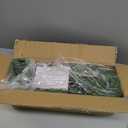 12FT(2 * 6FT) Christmas Garlands for Decorating, Real Touch Norfolk Pine Garland, Artificial Greenery Garlands for Mantle, Stairs, Fireplace, Indoor Outdoor Christmas Decorations