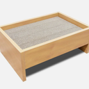 Reversible Cat Scratcher Bed, Stylish Nordic Design for Indoor Cats, Non-Toxic