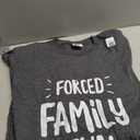 Funny Family Christmas Forced Family Fun apparel T-Shirt, Men, S