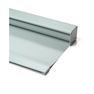 Boolegon Blackout Cordless Roller Shades, Window Blind with Thermal Insulated, UV Protection Fabric, Free-Stop System Roller Blind for Home, Office, Gray, Custom Size