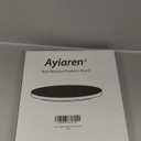 Black Wooden Lazy Susan Turntable Organizer Cabinet Round Bathroom Vanity Rotating Tray 10" Small Lazy Susans for Dining Table Top Kitchen Countertop Decor Tray Wood Lazy Susan Coffee Bar Accessories