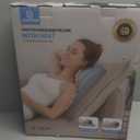 COMFIER Shiatsu Back Massager with Heat & Vibration, 3D Deep Kneading Back Massage for Pain Relief, Home Office Use,Blue