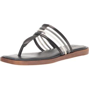 Easy Street Women's Antea Slide Sandal (8 Wide, Black Multi) Easy Street Women's Antea Slide Sandal (8 Wide, Black Multi)