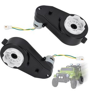 2Pcs 12V Powered Wheels Motor Upgrade Gearbox Electric Motor 12V RS550 40000RPM High Speed RS550 Drive Engine Upgrade Motor
