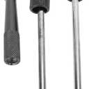 OUKENS Aluminum Alloy Road Bike Anti Theft Quick Release Secure Lock Skewers Set Cycling Wheels Locking (Black)