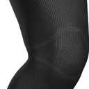 NEENCA Ultra-thin Knee Sleeve for Knee Pain, Lightest Knee Compression Sleeve with Graphene Ions Infused Fabric for Pain Relief, Swelling, Arthritis, Poor Circulation, Running, Sport- FSA/HSA Approved (Large, Black - Single)