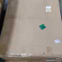 Crosley Furniture Otto 2-Piece Chevron Outdoor Coffee Table and Loveseat Patio Furniture Set for Porch, Deck, Matte Black with Gray Cushions