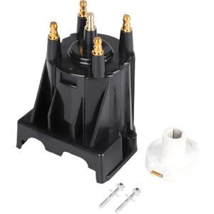 Distributor Cap and Ignition Rotor Kit Replacement for 3.0L 4cyl MerCruiser Engines Made by General Motors with Delco EST Ignition Systems - Replace 811635Q2, 18-5280 - Delco 4 Cylinder Tune Up Kit