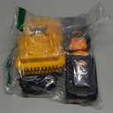 Genuine Capacity 20V Max Replacement for Dewalt Battery 6.0Ah and DCB112 Charger - OEM Equivalent Capacity, Compatible with 12-20V Battery and All 20V Dewalt Cordless Tools (Yellow)