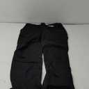 Aggressor Flex - Tactical Pants - Men Cotton with Cargo Pockets (32W x 32L, Black)