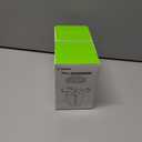 2 x AUVON Large Pill Organizer, Pill Dispenser for Holding 6 Various Vitamins, Pill Box Case with Anti-Mixing & Wide Opening Design, Easy to Retrieve Meds, Includes 20 Pcs Stick-on Labels (Black)