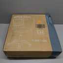 Sweetcrispy Small Office Chair, Ergonomic Low-Back Mesh Rolling Work Swivel Chairs with Wheels, Armless Comfortable Seat Lumbar Support for Home, Bedroom, Study, Student, Adults,Classic Orange