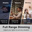 BESTTEN 3 Pack Slide Dimmer Light Switch, Quiet Rocker, Super Slim Single Pole or 3 Way Dimmable Switch, Max 300W LED, CFL, 600W Incandescent, ETL Listed, White