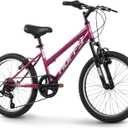 Huffy Stone Mountain Bike for Men and Women, 20/24/26, 6-Speed (20) or 21-Speed, Front or Dual Suspension (Varies), Multiple Colors, Adjustable Saddle, Shimano Equipped, All-Terrain Tires