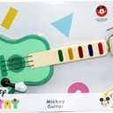 Disney Hooyay Mickey Mouse Musical Guitar Rock n Swap Early Learning Toys for Ages 18 Months and Up, Multicolor (20235)