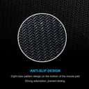 Floral Mouse Pad, Desk Pad Mat, Gaming Pad, Desk Mat for Keyboard and Mouse, Medium Mouse Pad, Big Mousepad with Stitched Edge Non-Slip Rubber Base for Office School Home (27.5X11.8 in) (Pink&Flower)