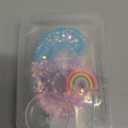 Rainbow Birthday Number Candles, Number 6 Candles, Cupcake Decorations, Macaron Birthday Cake Decorations, Cartoon Theme Party Supplies (Number 6)