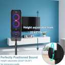 JBL Partybox Speaker Stand, Heavy Duty Steel for 100/310
Compatible with JBL Partybox 100/110/120/310/320/EON ONE. Reinforced base, 44 lbs capacity. Height adjustable to 36.22" (Stand Only, No Speaker Included)