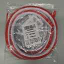 2 x Flexible Quarter Round Molding Double Sided Self Adhesive Peel and Stick Bendable Molding Trim for Floor, Bathrooms, Cabinet Edge, Countertops, Kitchens (39inch)