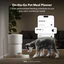 PETLIBRO 8L Automatic Dog Feeder, 5G Wi-Fi Automatic Dog/Cat Feeder, Vacuum-Sealed Automatic Dog/Cat Food Dispenser, Auto Pet Feeder with 18.7cm Large Food Tray for Large Medium Dogs Cats