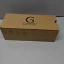 GPOS Womens Slides with Memory Foam Soft Cushioned Cozy House Slippers for Woman Comfy Open Toe Ladies Sandals Leather Slip on Bedroom Shoes Plantar Fasciitis Indoor Outdoor (Gold, M)