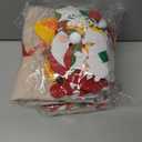 2 x TOBEHIGHER 3Ft DIY Felt Christmas Tree for Kids, 29pcs Detachable Ornaments Toddler Wall Hanging Christmas Tree with String Light (Batteries not Included) (Small, Three layers of snow edge)