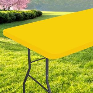 Yellow Table Cover 2 Pack 38x60 Inches